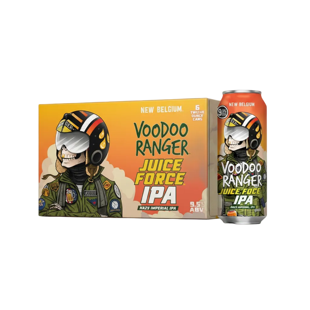 New Belgium VD Juice Force 6pk Voodoo Ranger 6pk Cans