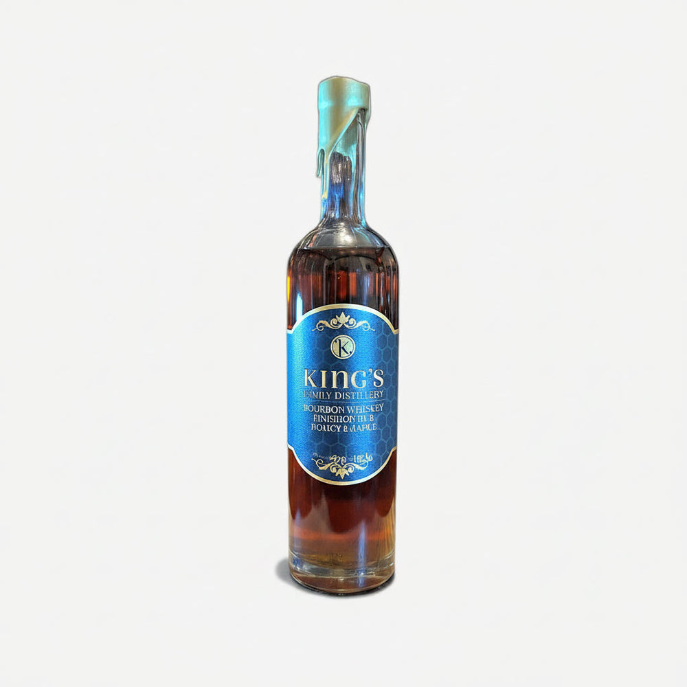 Kings Bourbon in Honey Barrels 750ml