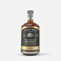 Middle West Rey Whiskey 750ml Dark Pumpernickel Rye Whiskey