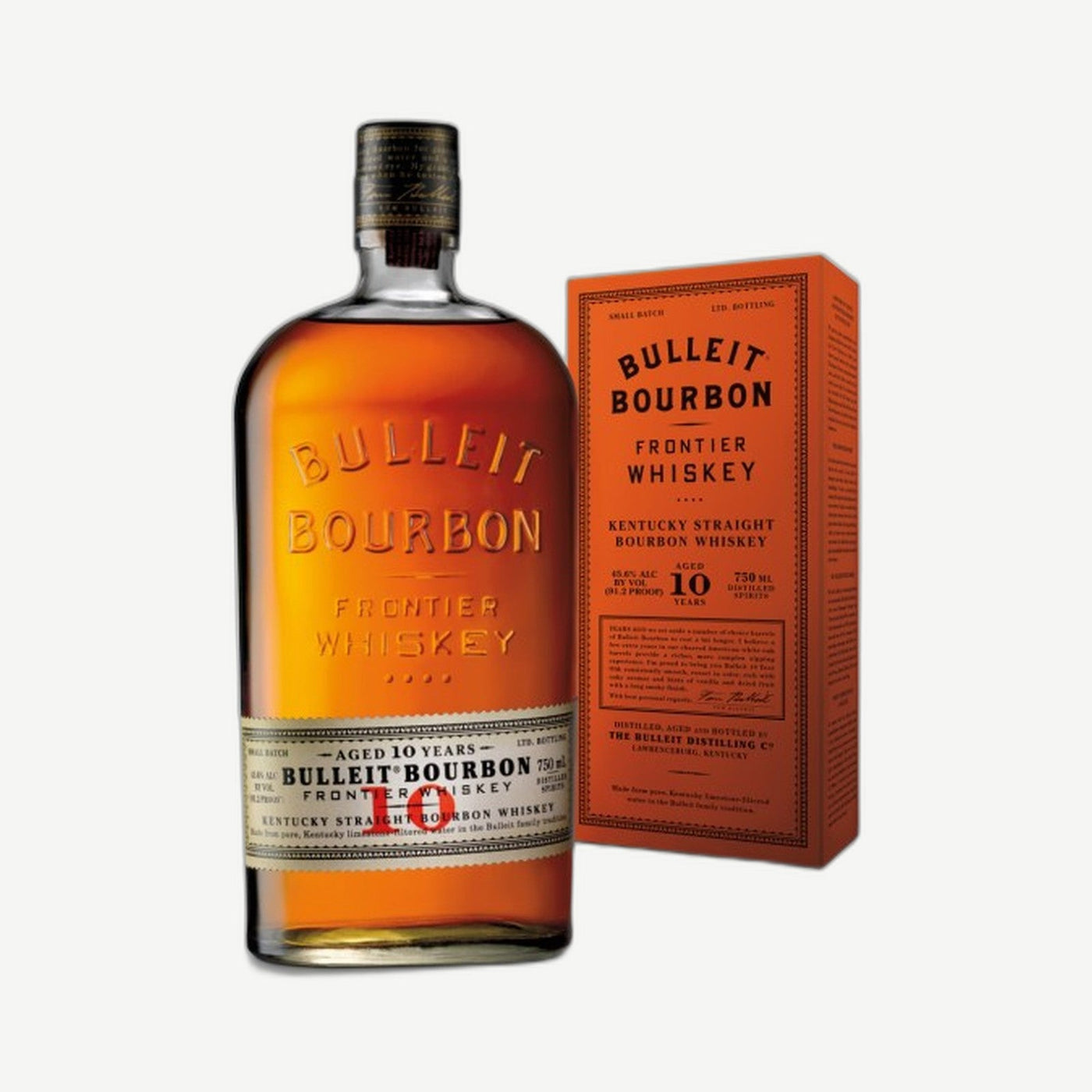Bulleit Bourbon 10yr 91.2p 750ml