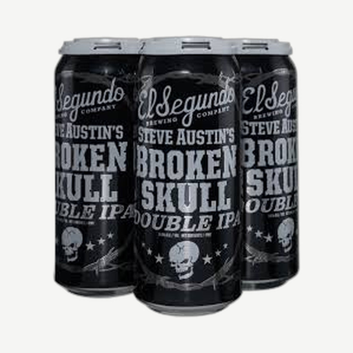 El Segundo Broken Skull DIPA 4pk 16oz Cans Steve Austin