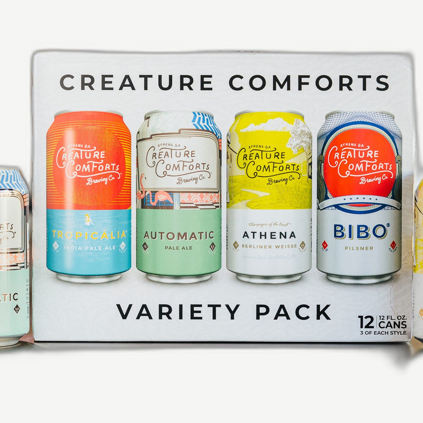 CCBC Green IPA Variety 12pk Creature Comfort Brewing
