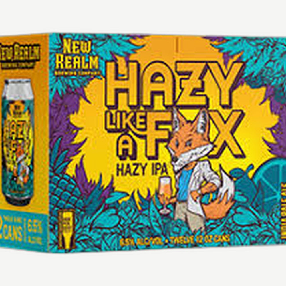New Realm Hazy Like A Fox IPA 6pk Cans