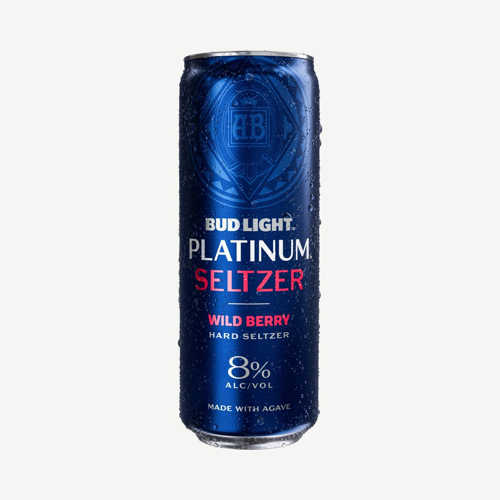 Bud Light Plt Selt Wild Berry 25oz Platinum Seltzer
