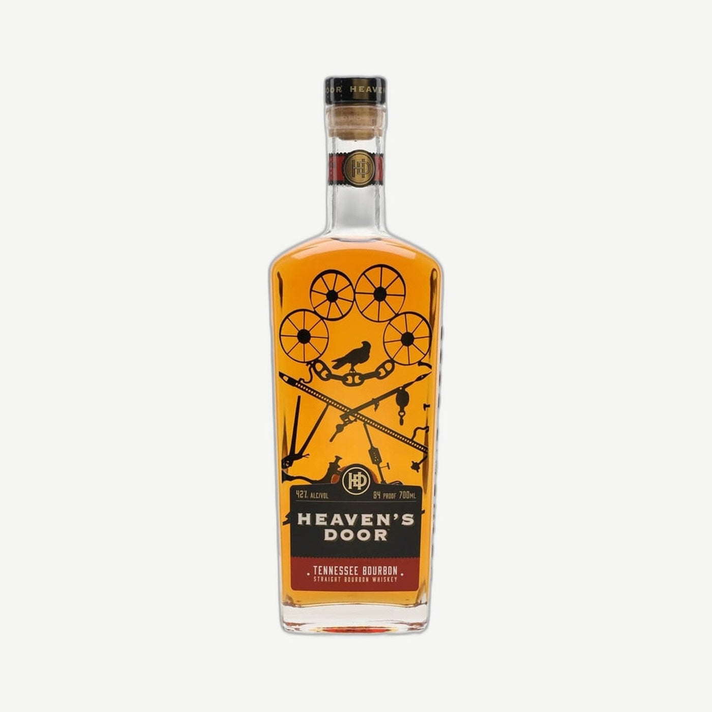 Heavens Door Straight Bourbon 750ml