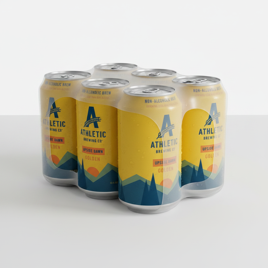 Athletic Upside Dawn Golden Athletic Brewing Non Alcoholic Beer 6pk