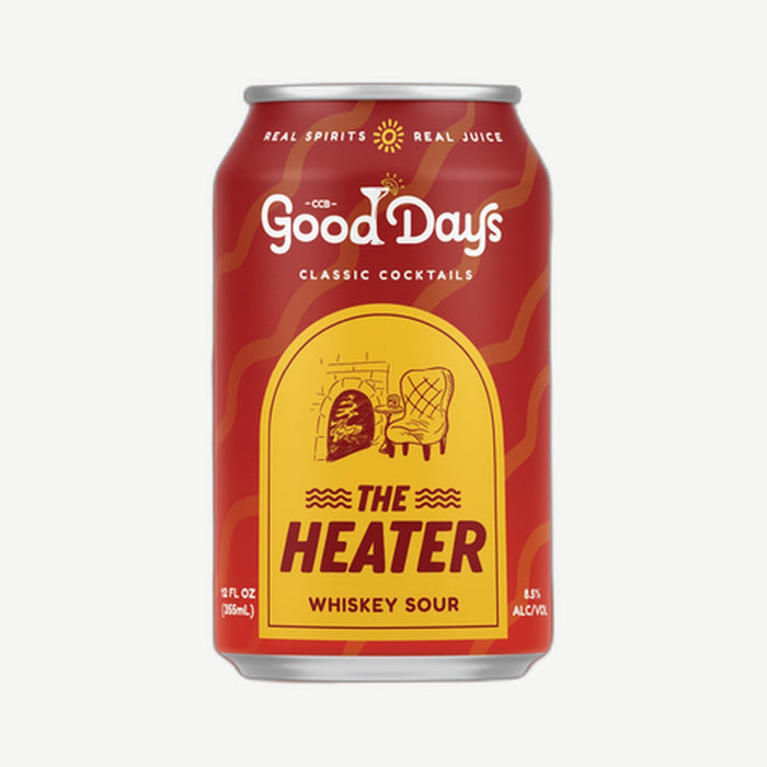 Good Day RTD The Heater 4pk Whiskey, Lemon Juice & Other Flavors