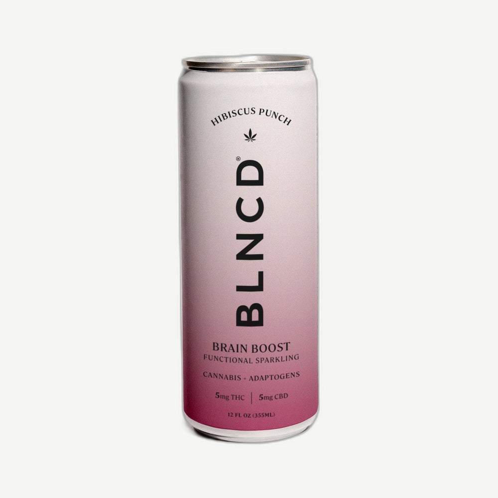 Blncd Brain Boost 5mg Hibiscus Cannabis & Adaptogens 5mg Thc 5mg CBD