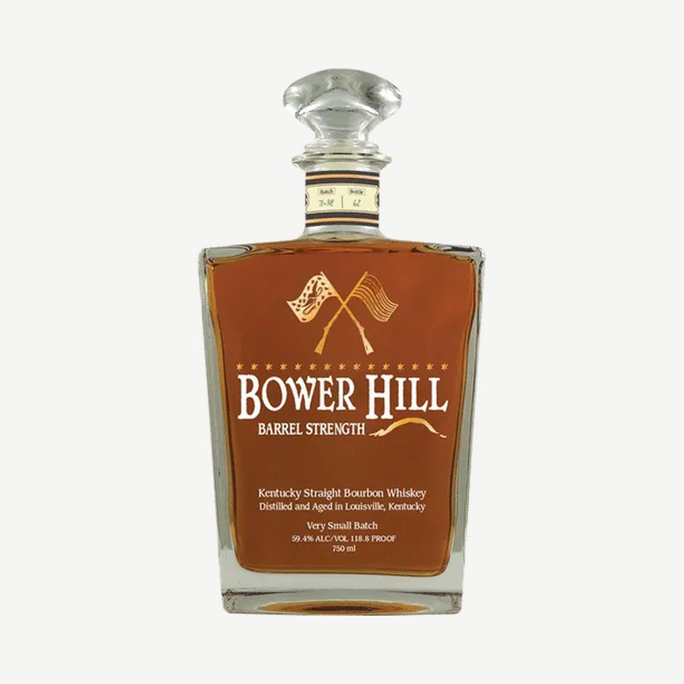 Bower Hill Barrel Strength Bbn 750ml 118.8p