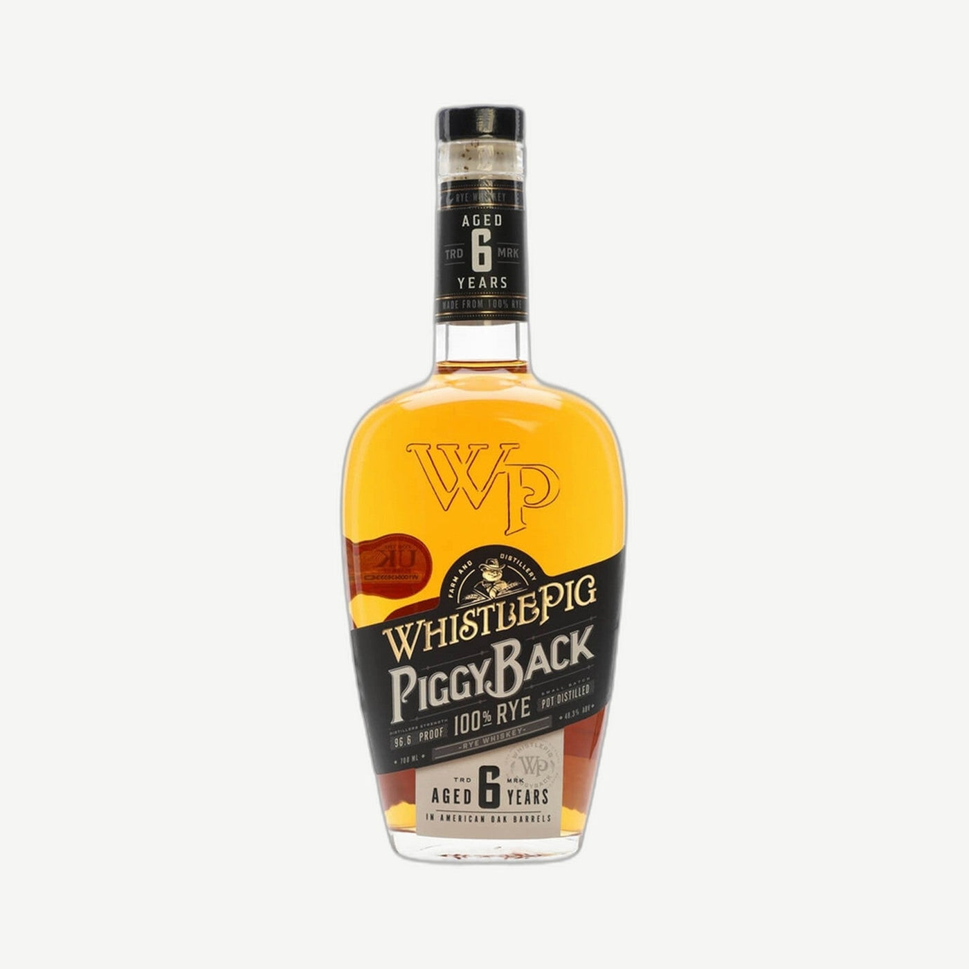 Whistlepig Piggyback 6yr Rye 750ml