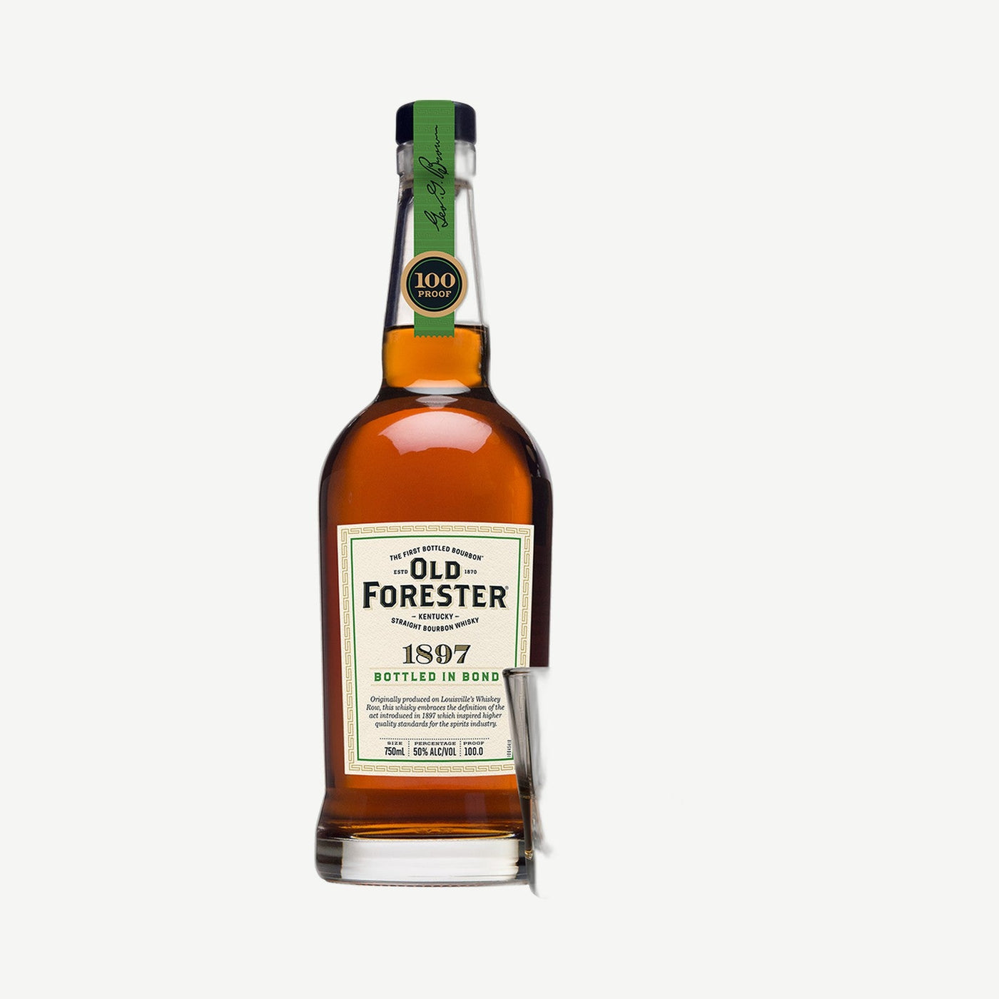 Old Forester 1897 100p BIB Bbn 750ml Bottle in Bond Bourbon