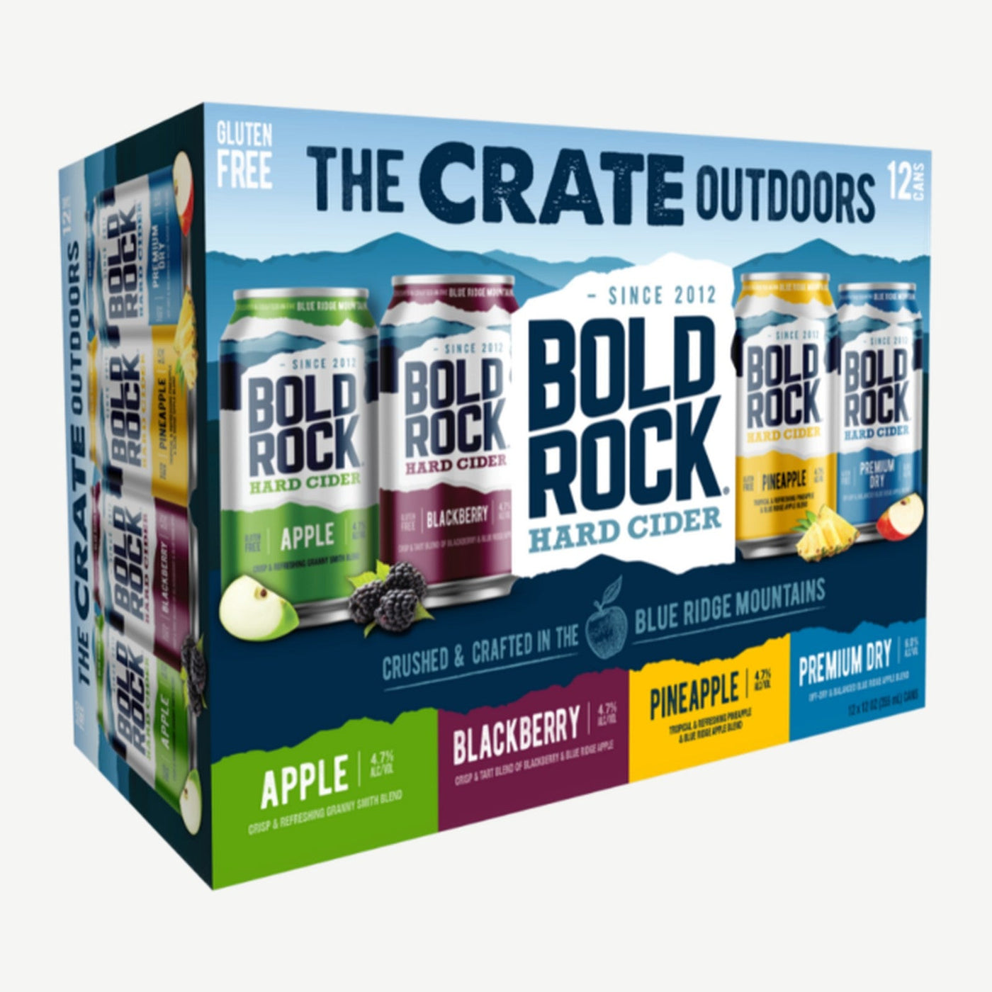 Bold Rock The Crate Outdoors Variety Pack 12pk Cans