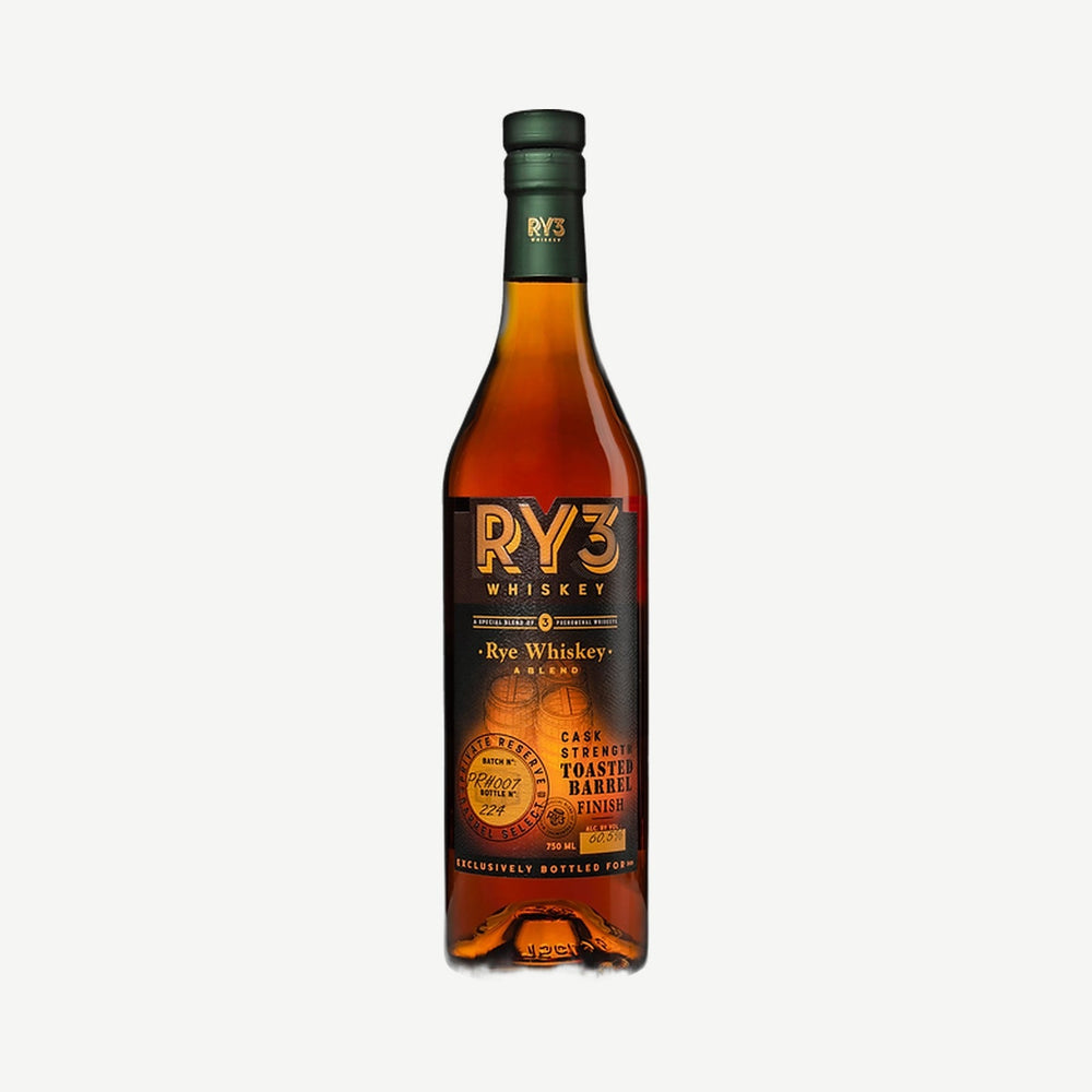 RY3 Rye Whiskey Toasted Barrel