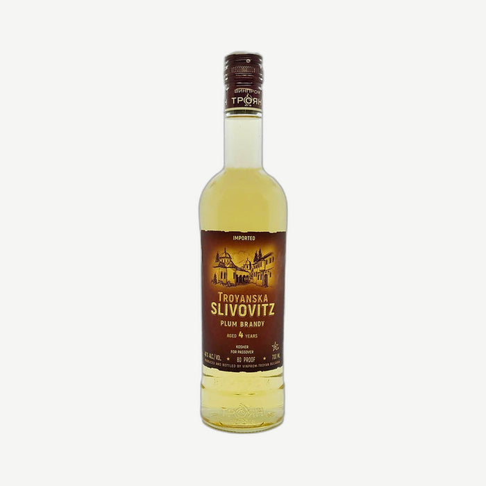 Troyanska Sliv Plum Brandy 4yr 750ml Troyanska Slivovitz  Aged 4 Years