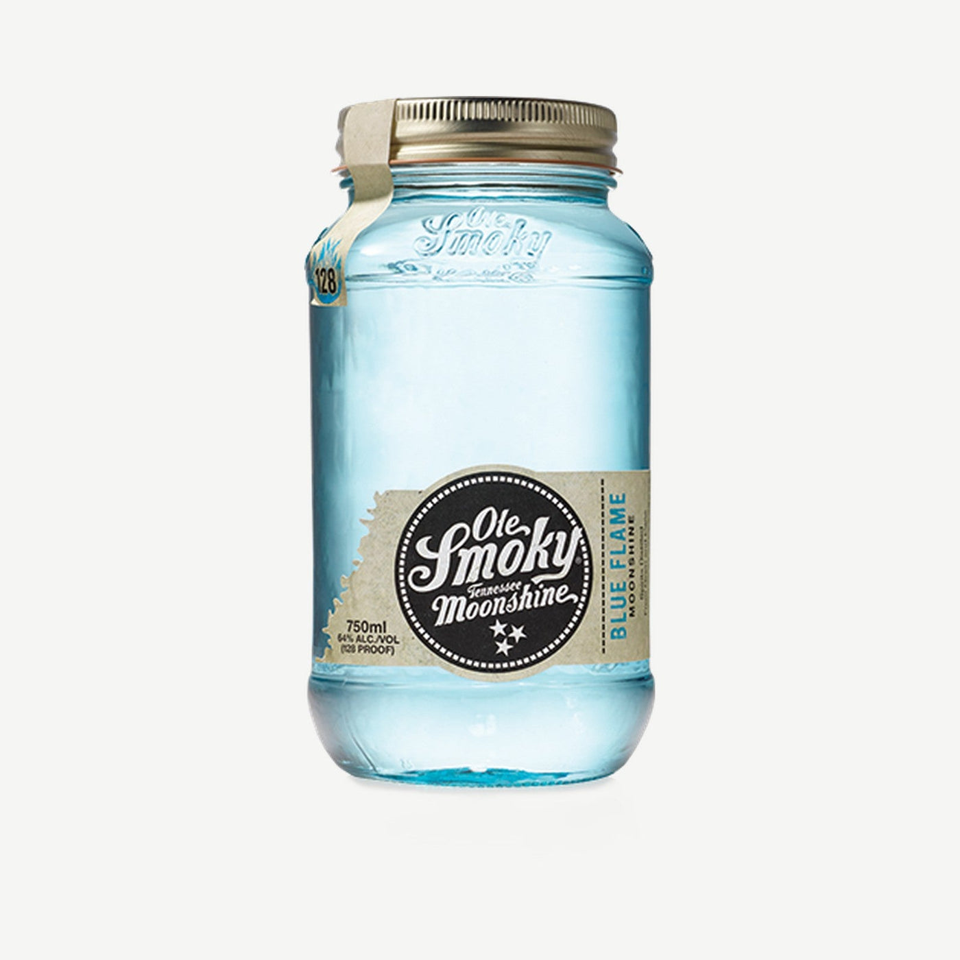 Ole Smoky Blue Flame 128p Moonshine 750ml
