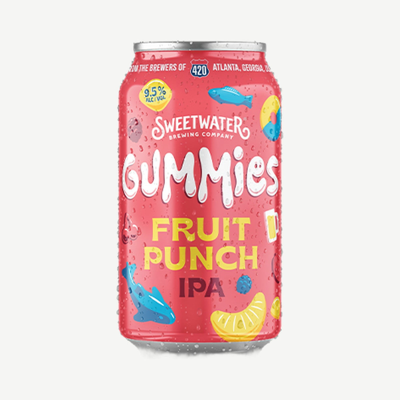 Sweetwater Gum Frt Pnch 19.2oz Gummies Fruit Punch DIPA 19.2oz Can