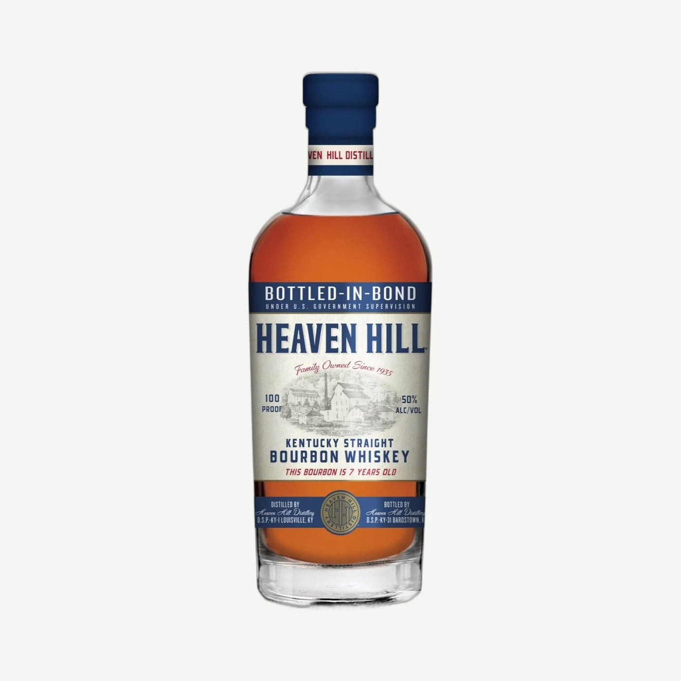 Heaven Hill BIB 7yr Bourbon 750ml Bottle in Bond