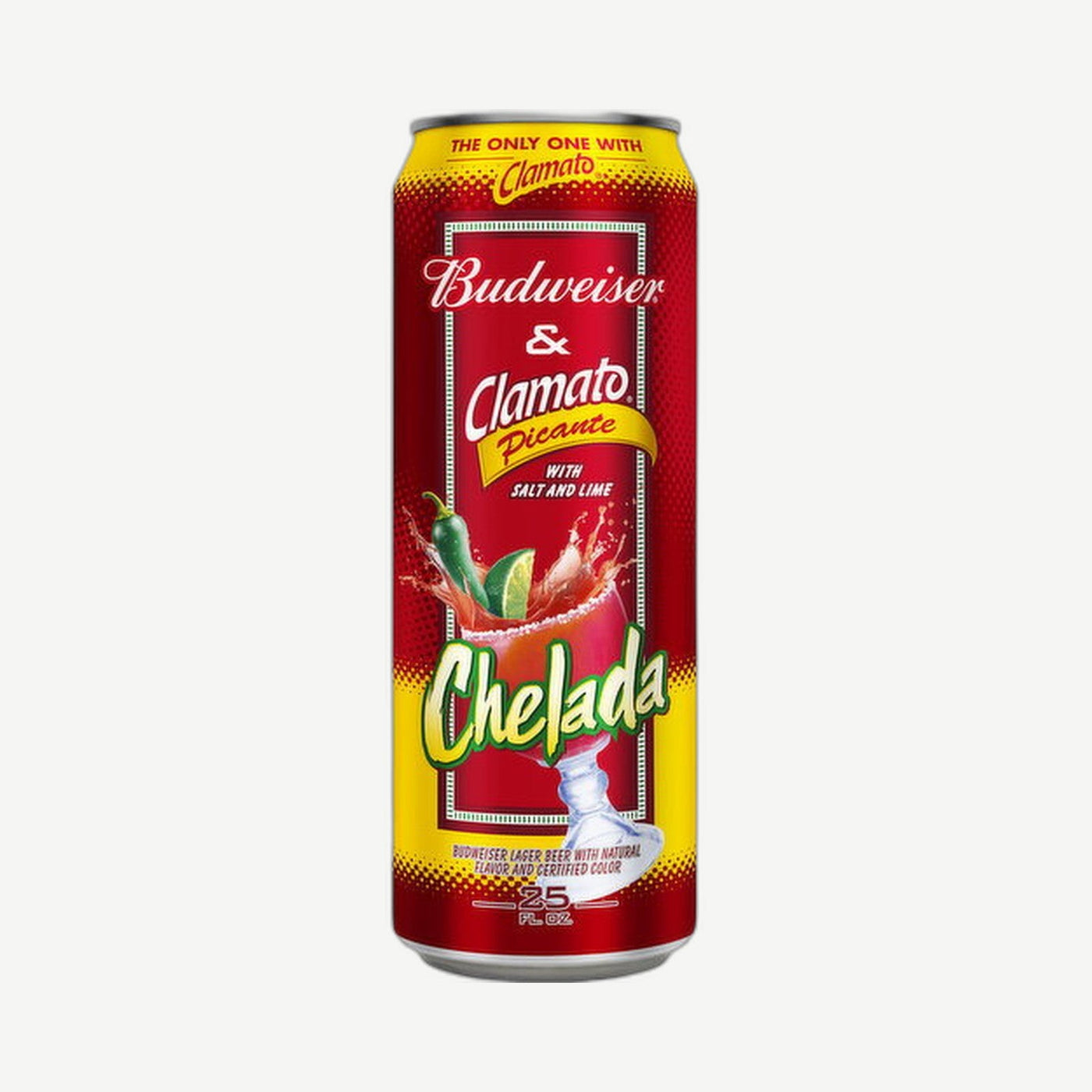 Budweiser Chelada Pic 25oz Can Picante