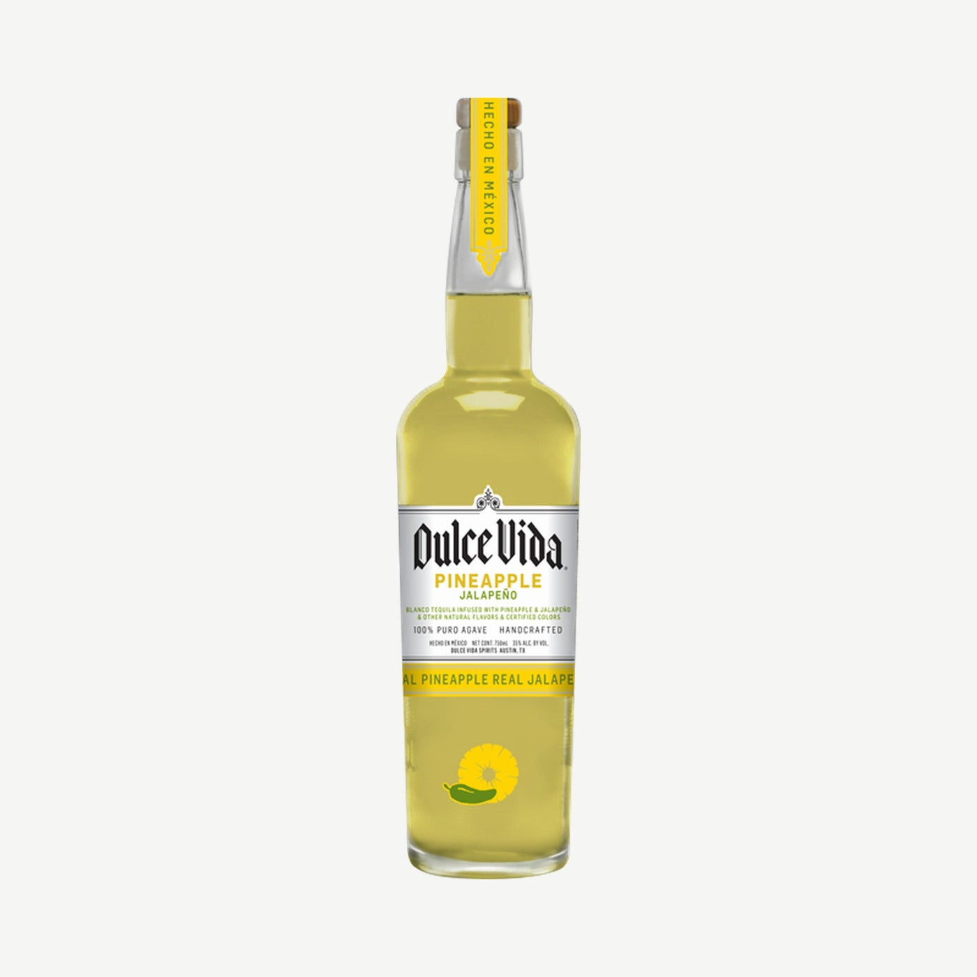 Dulce Vida Pnpl Jalapeno 750ml 750ml Pineapple Jalapeno Tequila