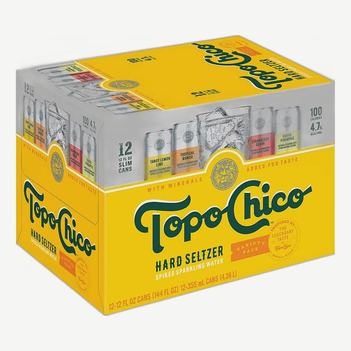 Topo Chico Variety Pack 12pk 12pk Variety Pack Hard Seltzer