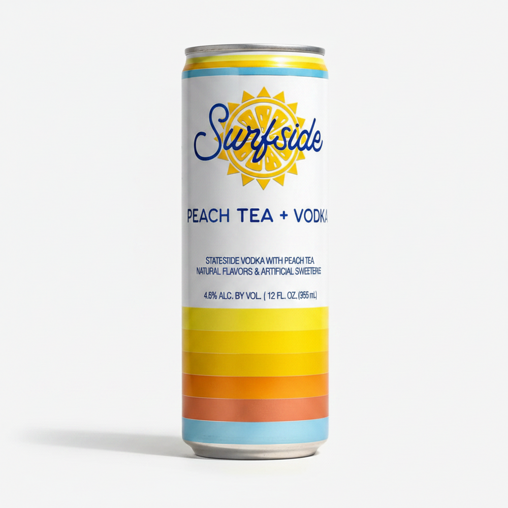 Surfside Peach Tea & Vodka RTD 4pk 12oz