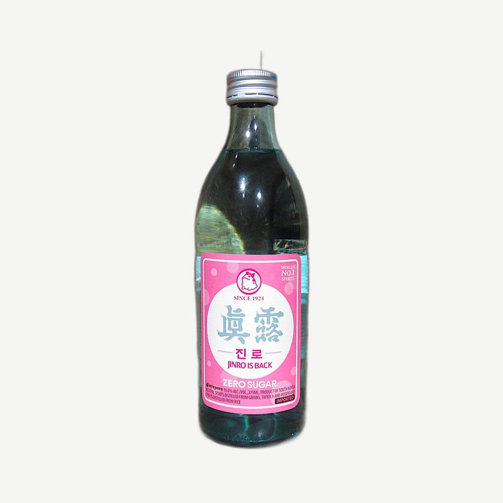 Jinro is Back Zero Sugar 375ml Soju