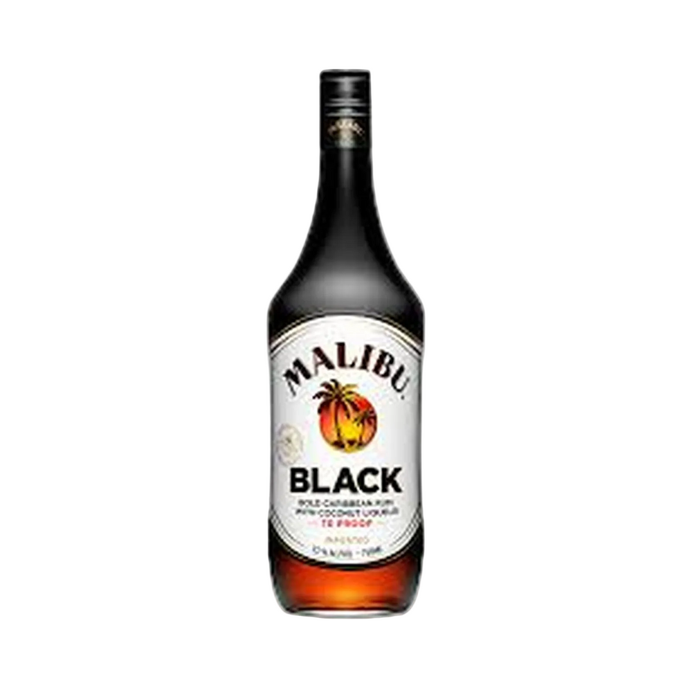 Malibu Black Coconut Rum 1.75L 1.75L 70p