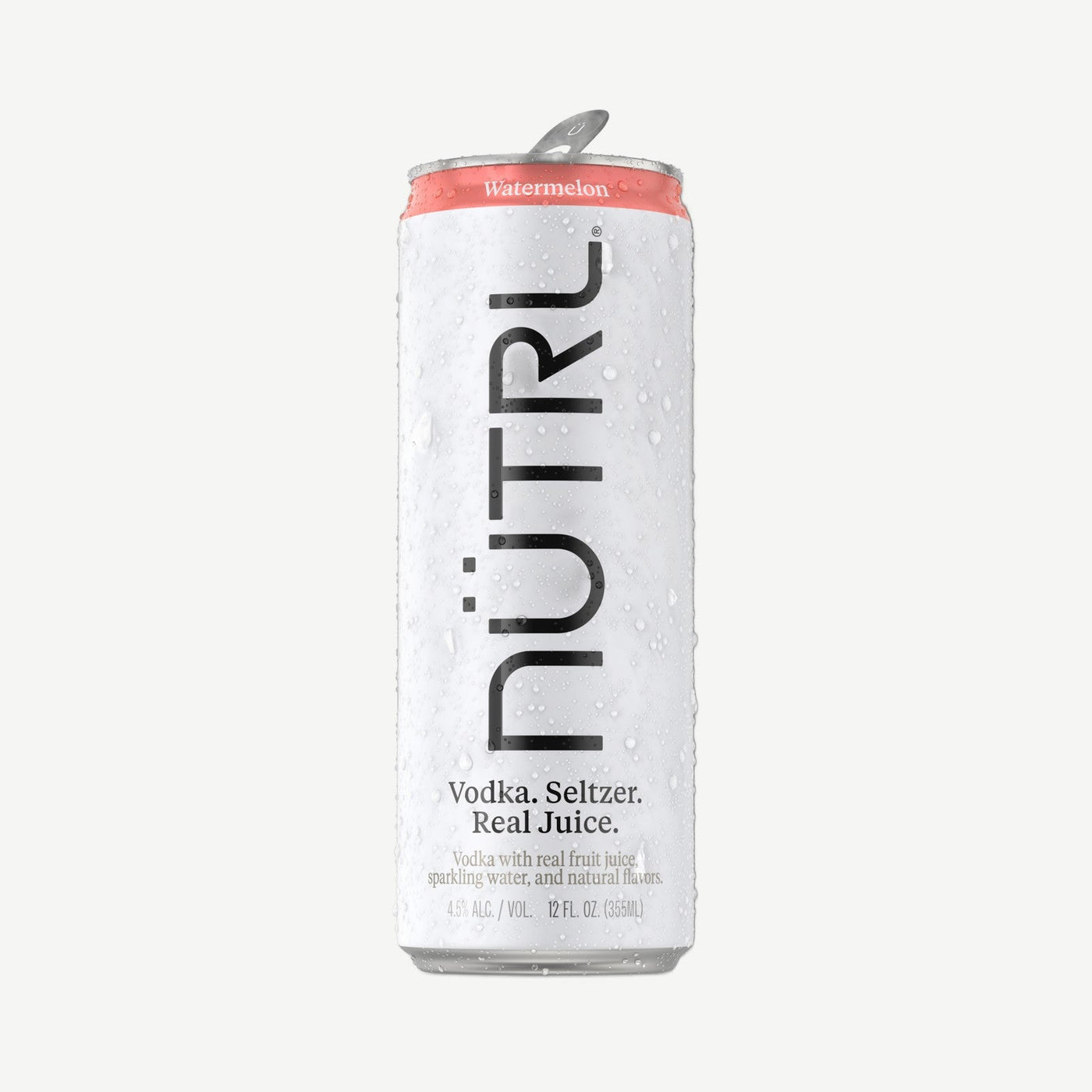 Nutrl Vodka Seltz Wtrmln 4pk Vodka Seltzer Watermelon