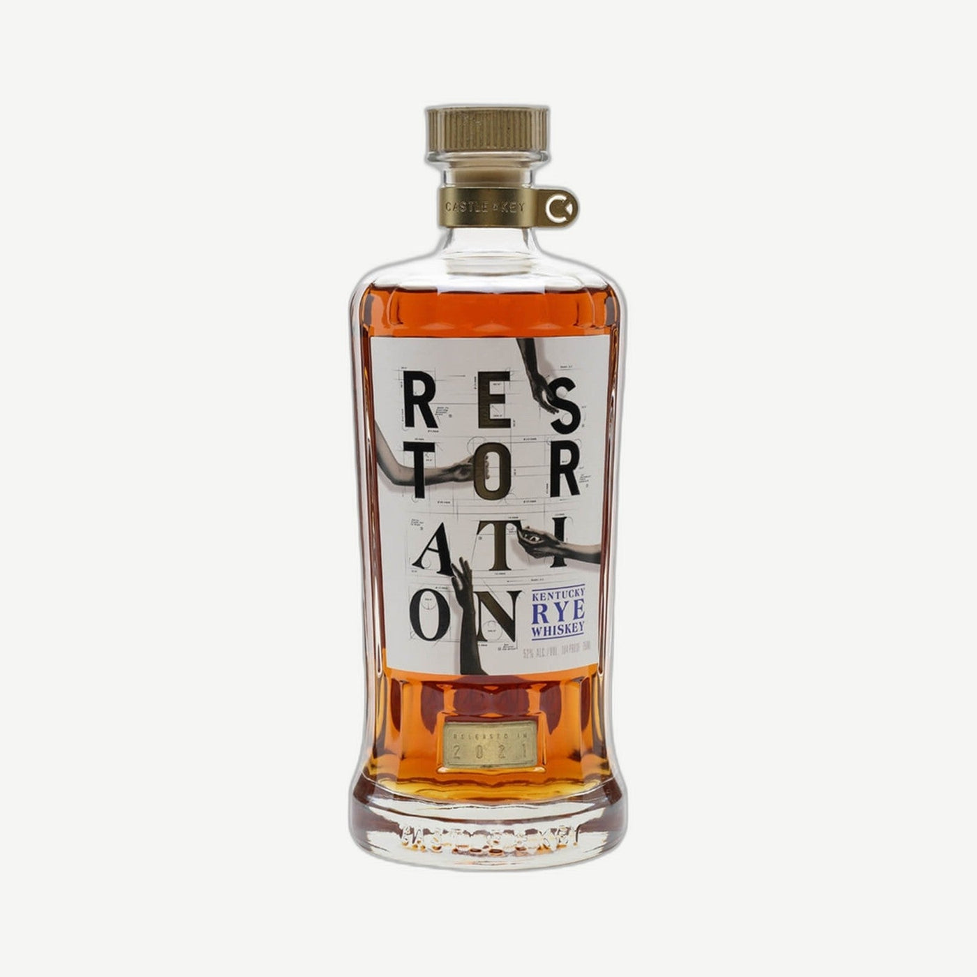 Castle & Key Restoration Rye 750ml