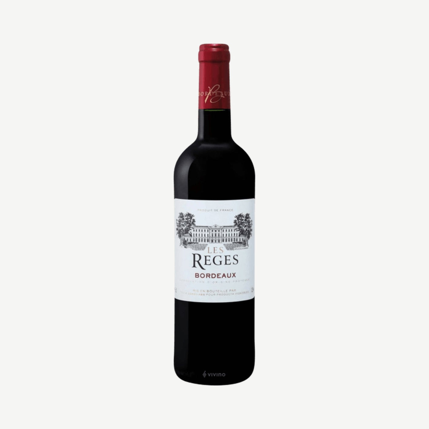 Les Reges Red Wine 2018 Bordeaux France Wine