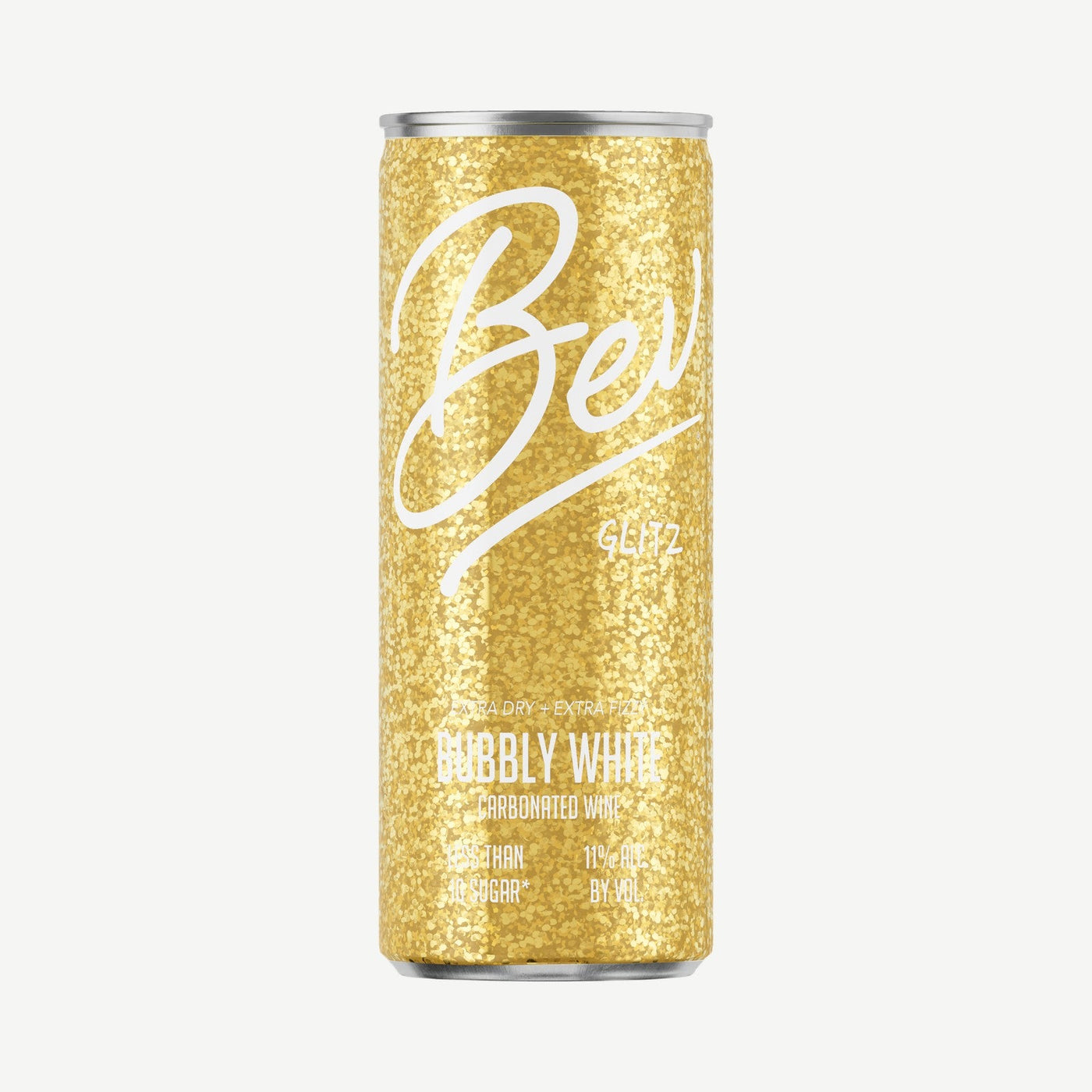 Bev Glitz White Wine 4pk 4pk 250ml Cans