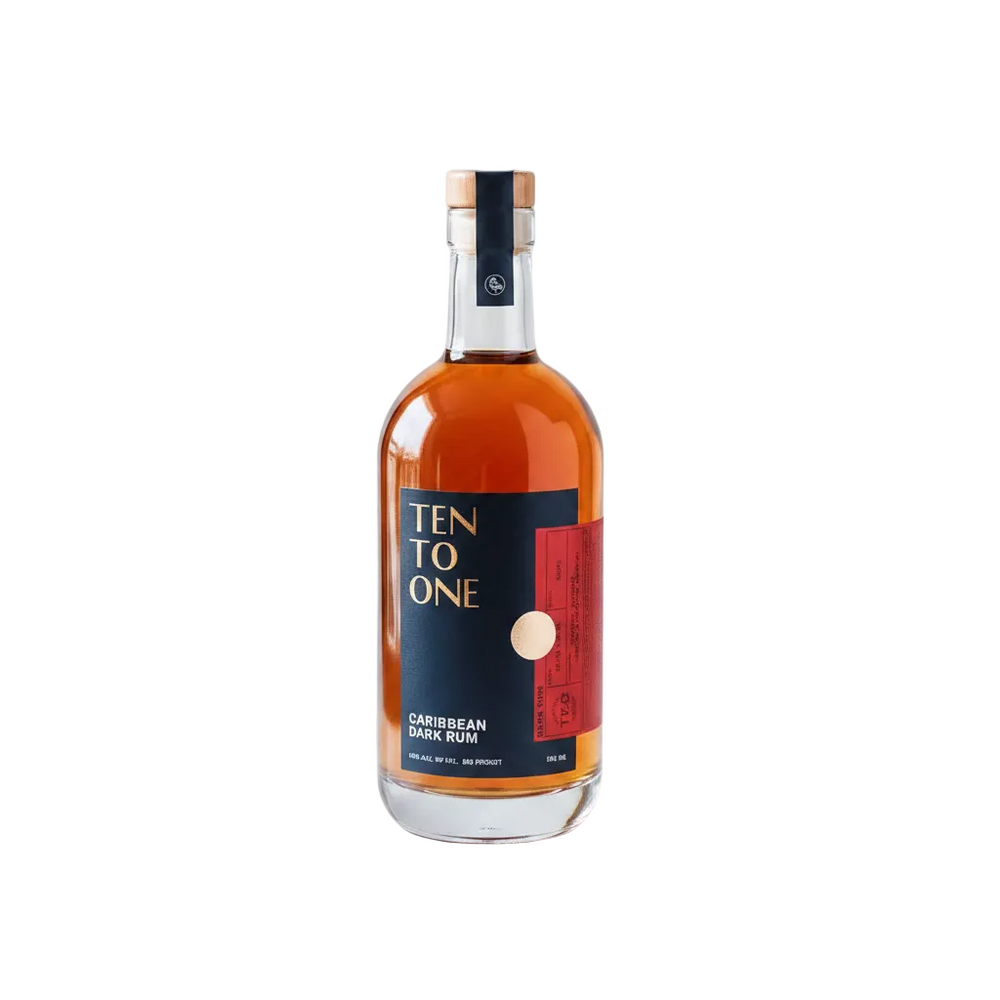 Ten to One Caribbean Dark Rum 750ml 80p