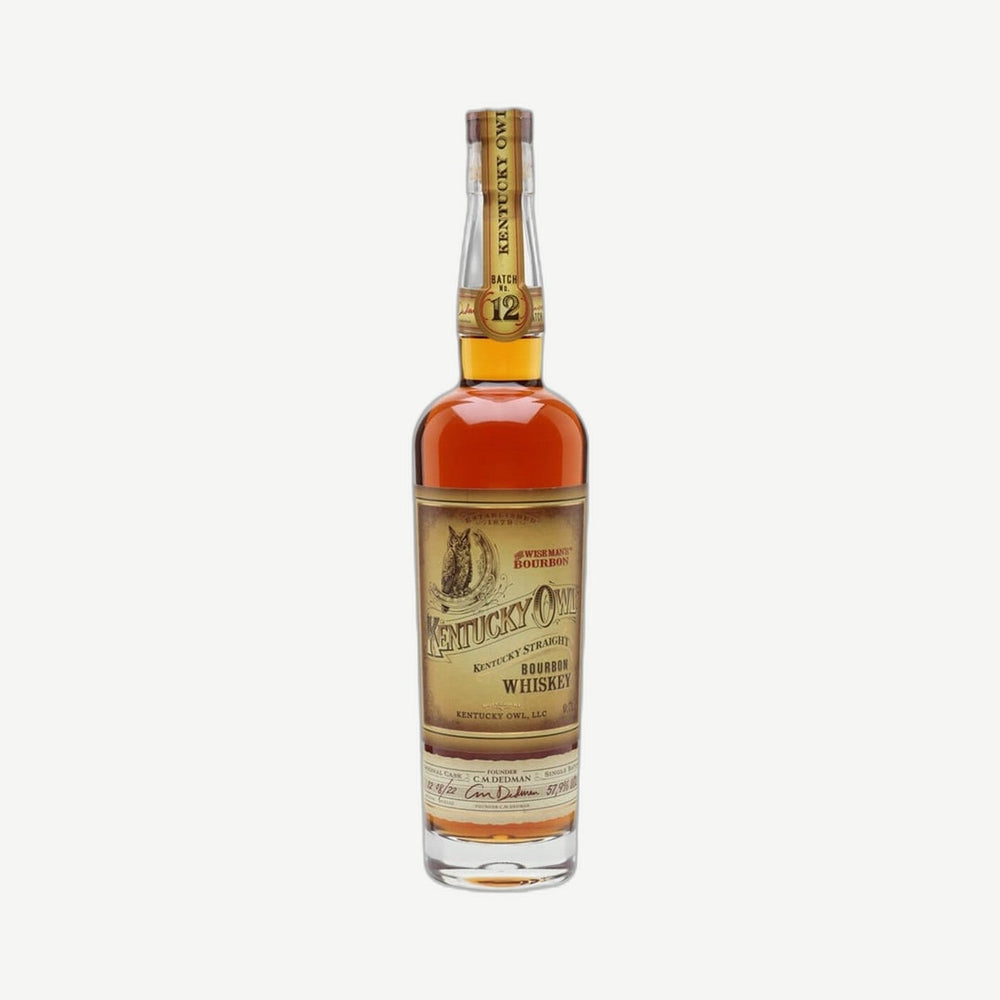 Kentucky Owl Wiseman Btch 12 750ml Batch no 12 115.8p