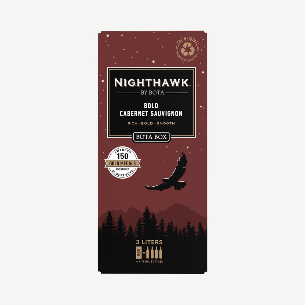 Bota Box NightHawk Cab Sauv 3L Box Wine