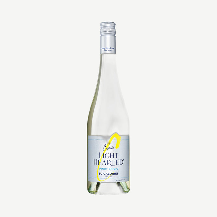 Cupcake LTH Pinot Grigio 2021 750ml Light Hearted 80 Calorie