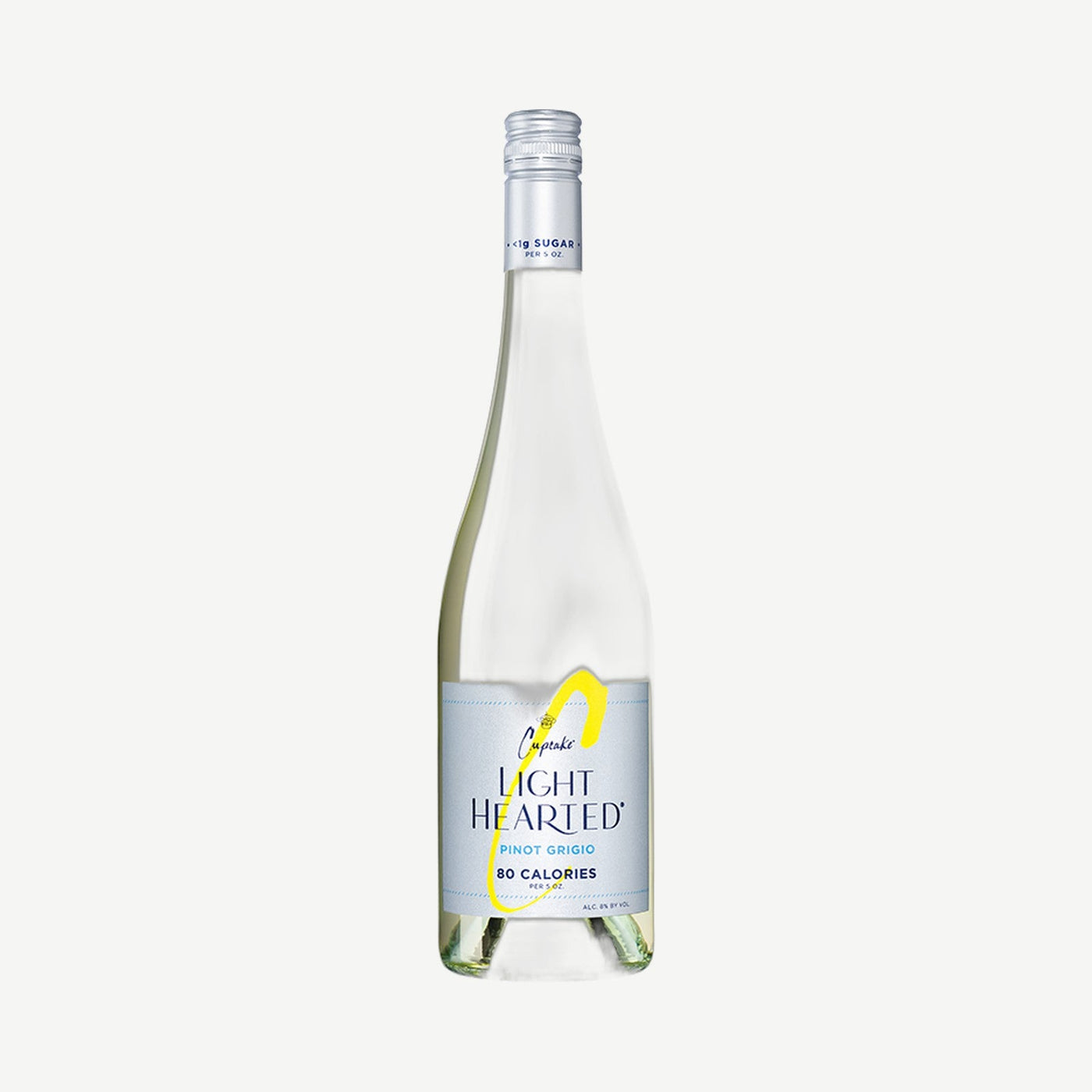 Cupcake LTH Pinot Grigio 2021 750ml Light Hearted 80 Calorie