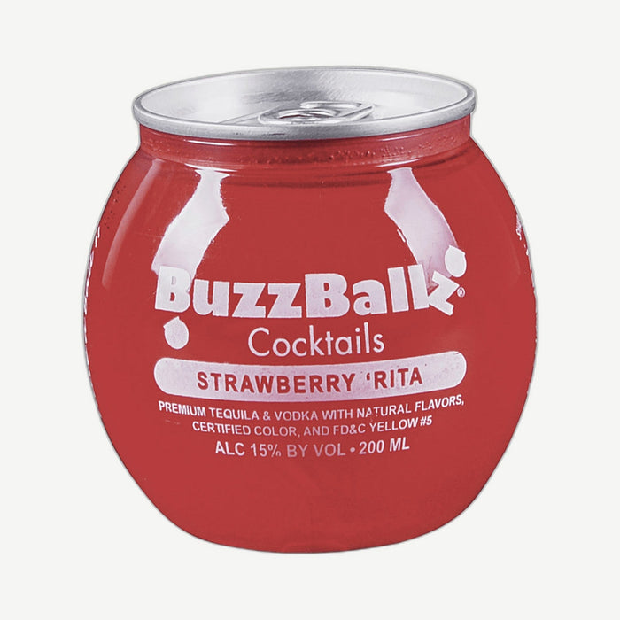 BuzzBallz Straw Rita Chillers Strawberry Rita 187ml