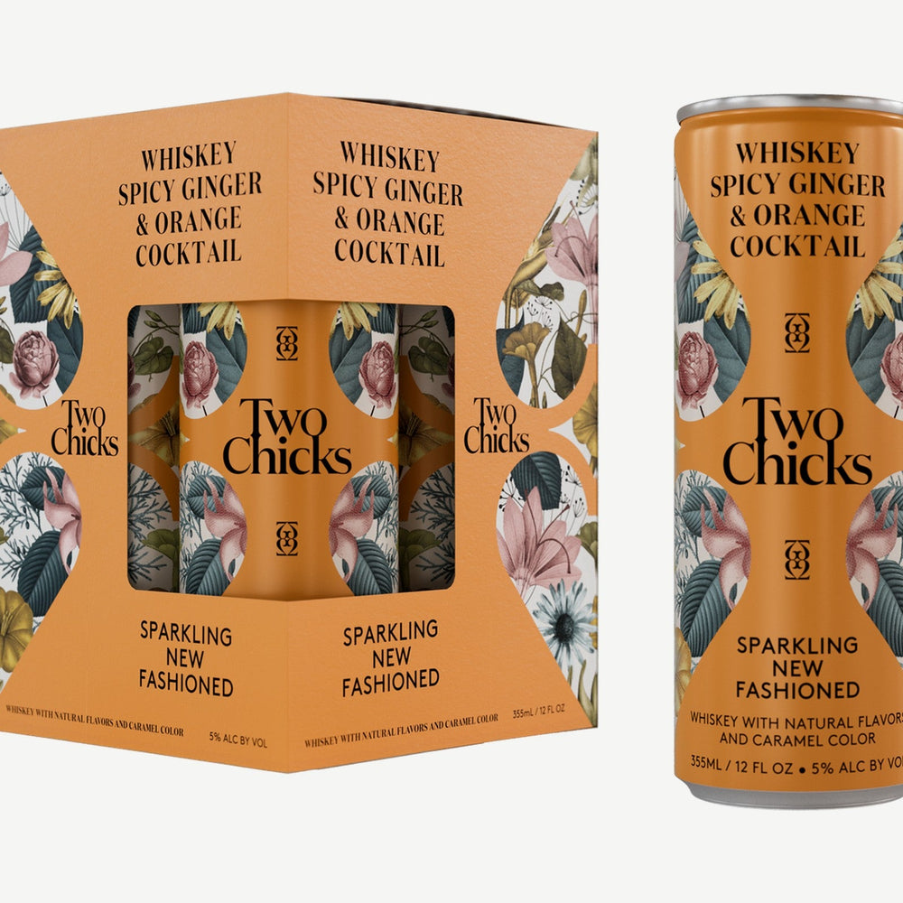Two Chks Spark New Fash  4pk Two Chicks Sparkling New Fashioned