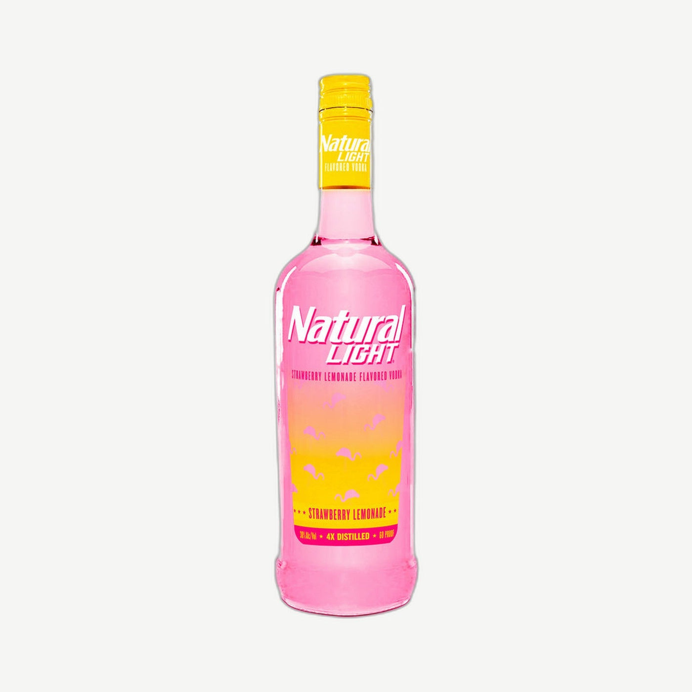 Natural Light Straw Lmnd 750ml Vodka