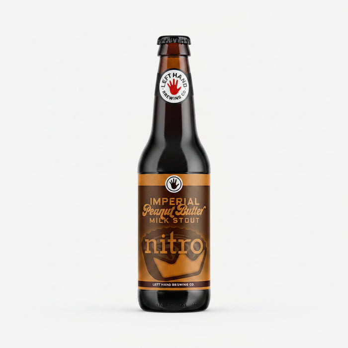 LH PB Milk Stout Nitro 6pk Left Hand Peanut Butter Milk Stout