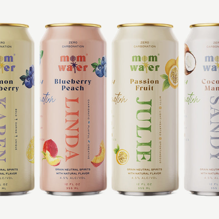 Mom Water Squad 8pk Variety Pk 12oz Cans