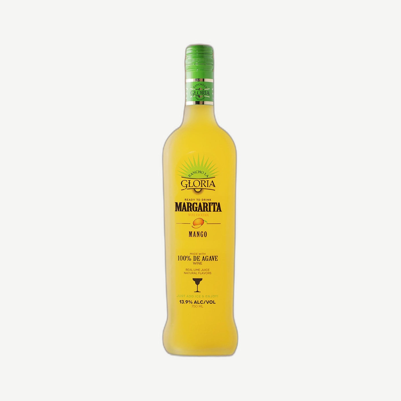 RLG Peach Margarita 187ml 4pk 4pk 187ml Rancho la Gloria RTD