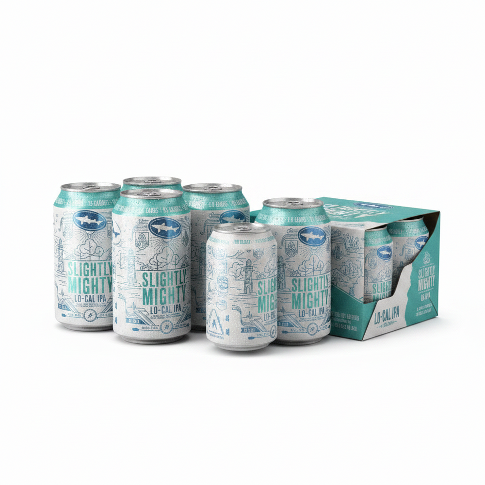 DFH Slightly Mighty Ipa 6pk 6pk Cans Dog Fish Head