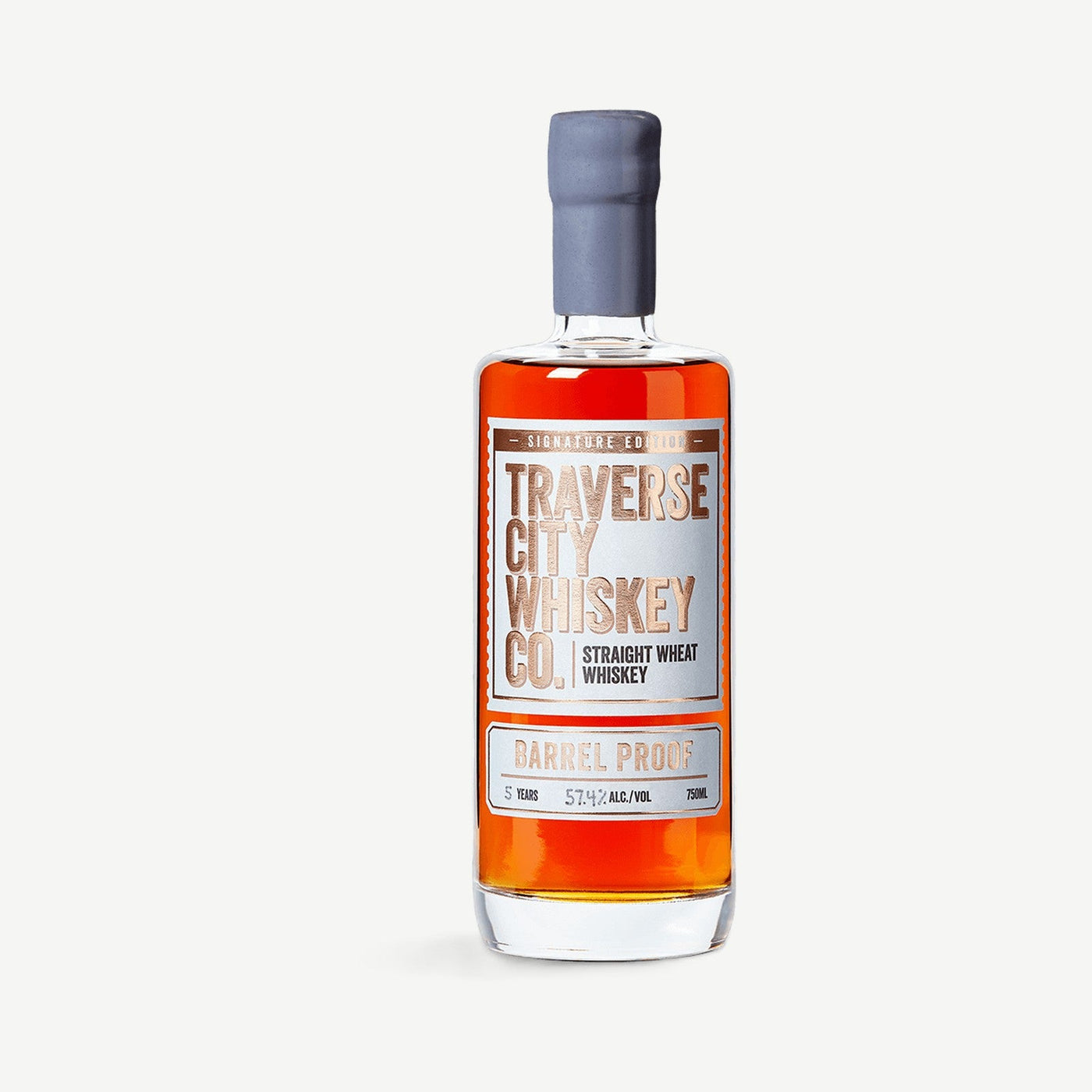 Traverse City Wheat Brl Prf 750ml Wheated Barrel Proof Whiskey