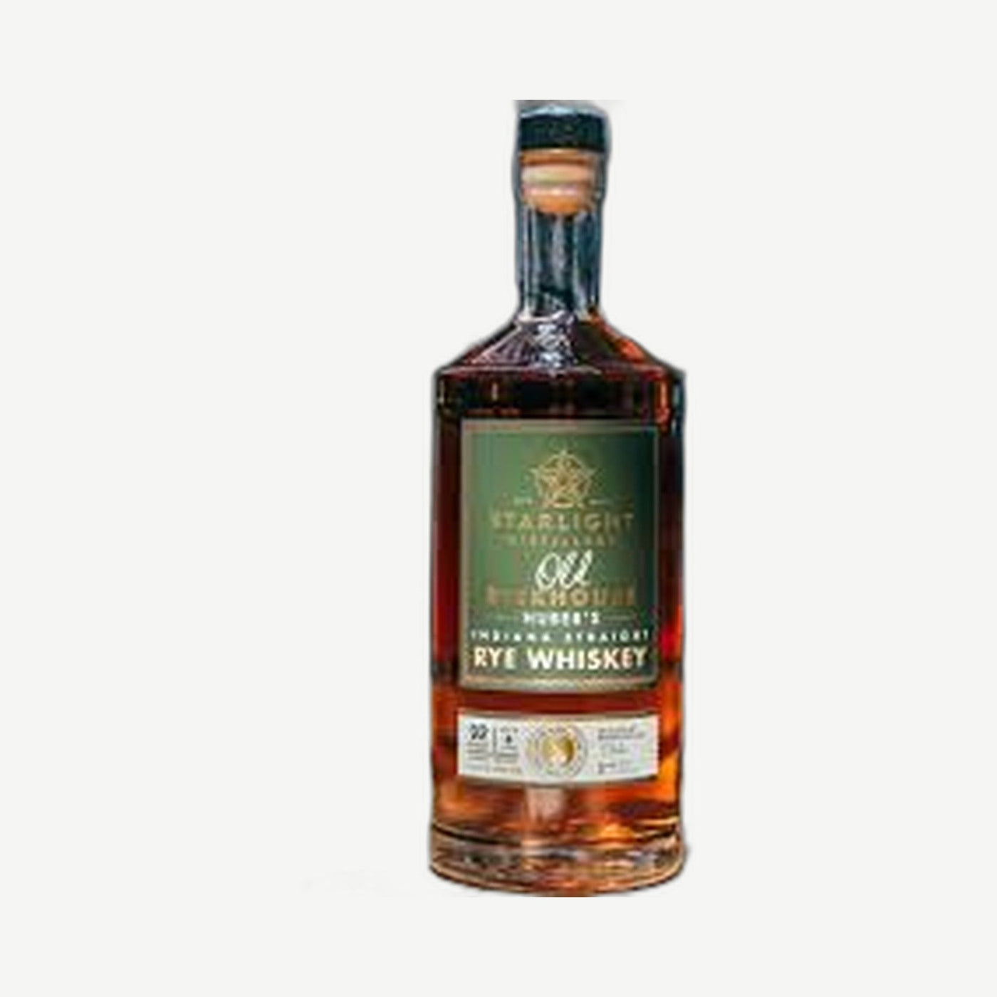 Starlight Old Rickhouse Rye 750ml Double Oaked Rye Whiskey