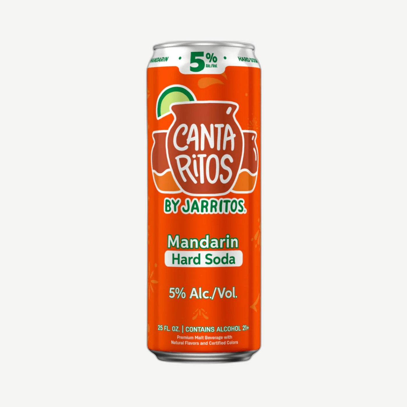 Canta Ritos Jarritos Mandarin Mandarin Hard Soda 24oz