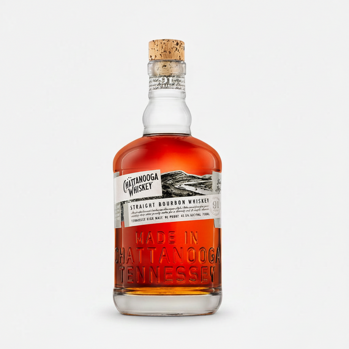 Chattanooga Bourbon 750ml 750ml Straight Bourbon 91p