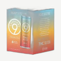 Crescent 9 THC Seltzer Singles THC & CBD Seltzers 12oz Cans