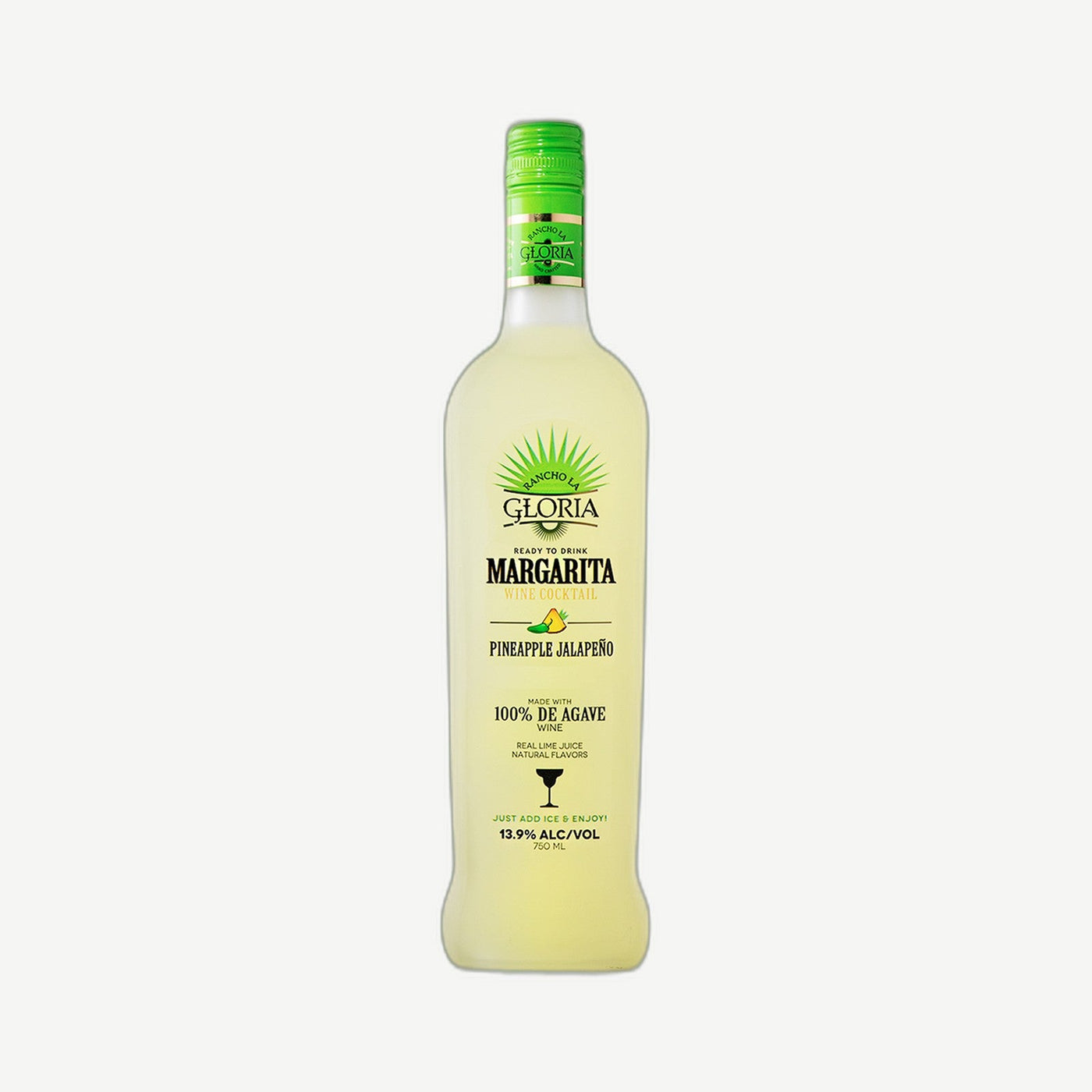 RLG Pineapple Jalapeno Marg 750ml Rancho la Gloria Margarita RTD