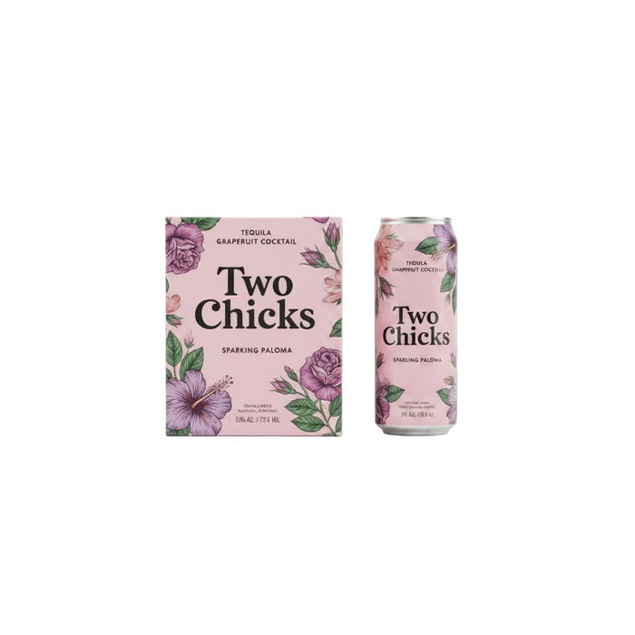 Two Chks Sparkling Paloma 4pk Two Chicks Sparkling Paloma 4pk